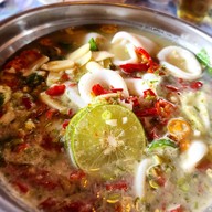 เมนูของร้าน บ้านสวนอิ่มสุข