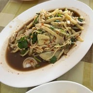 เมนูของร้าน ส้มตำป้าแอร์