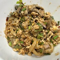 เมนูของร้าน หมุ่ยมุ่ยส้มตำไก่ทอด