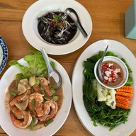 บ้านคุณย่าเมืองตรัง ร้านอาหารปักษ์ใต้ เค้กจำปาดะมะพร้าวอ่อน