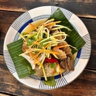 เมนูของร้าน หลวงไก่ ข้าวต้มโต้รุ่ง