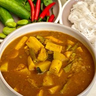 ขนมจีนแม่สุพิน/น้ำยากะทิ น้ำยาป่า แกงเขียวหวานเนื้อ แกงเขียวหวานไก่ แกงเขียวหวานปลา ⭐ขนมจีนแม่สุพิน นนทบุรี⭐