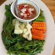 บ้านคุณย่าเมืองตรัง ร้านอาหารปักษ์ใต้ เค้กจำปาดะมะพร้าวอ่อน