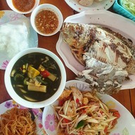 เมนูของร้าน ส้มตำเบญจางค์