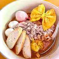 เมนูของร้าน โคกกลอยบะหมี่ต้มยำไข่