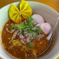 เมนูของร้าน โคกกลอยบะหมี่ต้มยำไข่