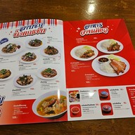 เมนู เจ๊แดงสามย่าน ส้มตำ คอหมูย่าง เจ๊แดงจุ่มนัวร์ ธนิยะ