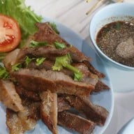 เมนูของร้าน หลังรามฯเมี่ยงปลาเผา สาขา 2 ซ.พระรามเก้า 40
