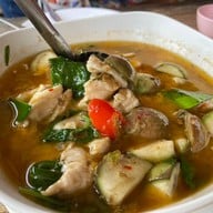 เมนูของร้าน บ้านไม้ริมน้ำ
