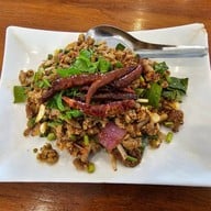 เมนูของร้าน ลาบเป็ดชัยนาท
