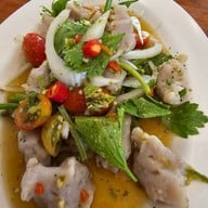เมนูของร้าน ลาบเป็ดชัยนาท
