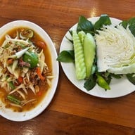 เมนูของร้าน ลาบเป็ดชัยนาท