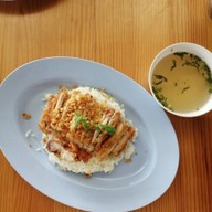 เมนูของร้าน จานวิน ข้าวมันไก่