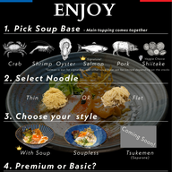 เมนู French Ramen Ekkamai Experimental Bar