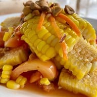 เมนูของร้าน ส้มตำเจ๊ไก่อุดร สาขาบ้านฉาง สำนักท้อน