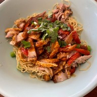 ไผ่เขียว บะหมี่เป็ดย่าง อำเภอชนบท