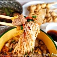 ก๋วยเตี๋ยวปิ่นโตห้อยขา ริมน้ำ วัดต้นเชือก บางใหญ่