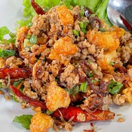 เมนูของร้าน ลาบป้าหลั่น