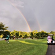 บรรยากาศ สนามกอล์ฟราชคราม