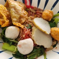 เมนูของร้าน เจ๊เจี่ย เย็นตาโฟ