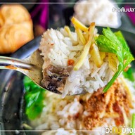 ข้าวต้มปลากระพง สุกี้ อาหารตามสั่ง ฮาลาล -