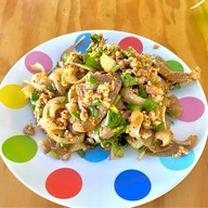 เมนูของร้าน ส้มตำเจ๊พร บ่อนไก่ซอย10