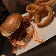 Homeless bar and grill