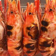 พร กุ้งเผา ตลาดประชานิเวศน์ 1