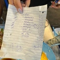 ร้านริมเขื่อน ซีฟู้ด (ร้านกลาง)เจ้าเก่าเท่านั้น
