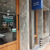 หน้าร้าน Full Flavor coffee bar