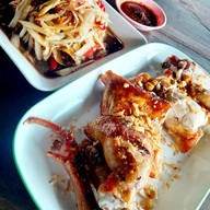เมนูของร้าน ไก่ย่างเบสบอส