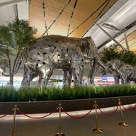 บรรยากาศ SAT-1 terminal Suvarnabhumi Airport