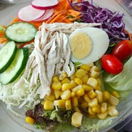 เมนูของร้าน กรุงเก่าขนมจีนน้ำยาปูและสลัดเพื่อสุขภาพ