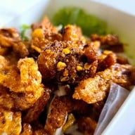 เส้นหมี่ไก่ฉีก (125 บาท)