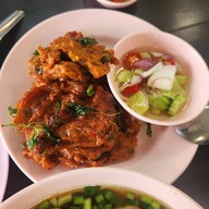 เมนูของร้าน ข้าวแกงบ้านสวน วังน้อย