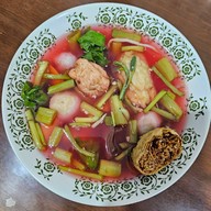 เมนูของร้าน ก๋วยเตี๋ยวลูกชิ้นปลานายเม้ง สาขาตลาดเปิดท้ายโลตัส-พระราม2