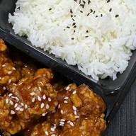 เคเค ข้าวไก่คลุกซอสเกาหลี