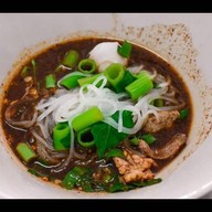 เมนูของร้าน ก๋วยเตี๋ยวเรือเอียงชาม ซ.ปากกร็ดติวานนท์ 8 (ซ.จำปา)