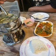 เมนูของร้าน บ้านไม้ริมน้ำ