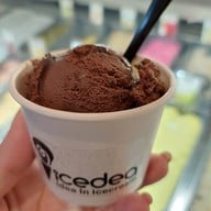 เมนูของร้าน IceDEA หอศิลปวัฒนธรรมแห่งกรุงเทพมหานคร