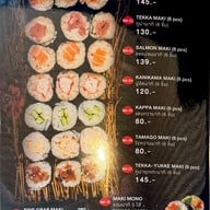 เมนู Sensai Japanese Restaurant