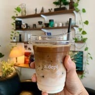 เมนูของร้าน a.dept coffee Roaster