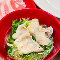 เมนูของร้าน เฝอเรียว หม้อไฟเวียดนาม