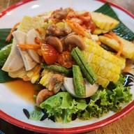 เมนูของร้าน เพชรมุสลิมปลาเผา อีสานฮาลาล