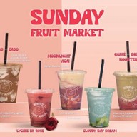 Sunday Fruit Market น้ำผลไม้ปั่นสมูตตี้ -