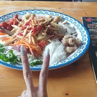 เมนูของร้าน ส้มตำวิภาดา