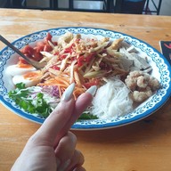 เมนูของร้าน ส้มตำวิภาดา