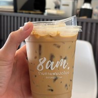 เมนูของร้าน 8am Please tell me coffee or tea Tak