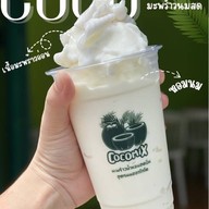 ⭐️มะพร้าวน้ำหอมบ้านแพ้วสดปั่น👍Coco Mix หน้าโลตัสโกเฟรชตรงข้ามธนาคารไทยพาณิชย์