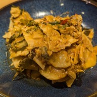 เมนูของร้าน ข้าวแกงป้าบุญ ตลาดน้ำตลิ่งชัน